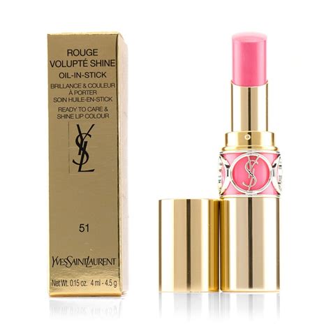 ysl rouge volupte shine 51|ysl volupte shine lipstick.